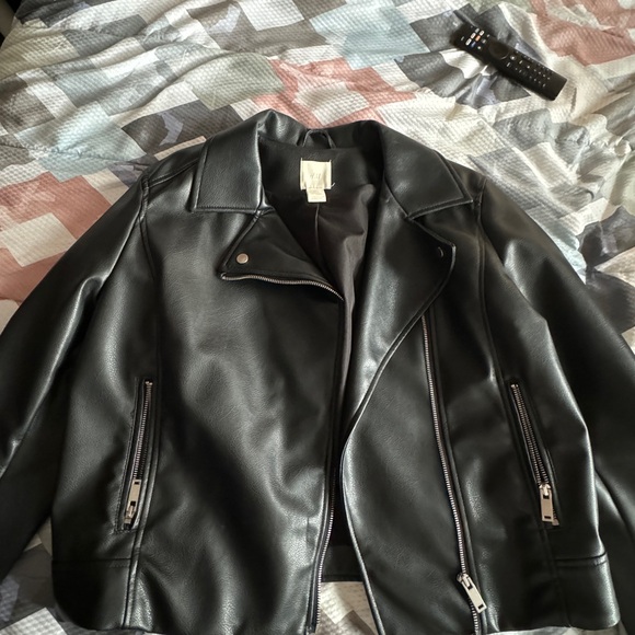 H&M Leather jacket size L - Picture 3 of 3